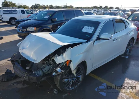 2017 Infiniti Q70 3.7 z USA, uszkodzony, nr VIN JN1BY1AP3HM741611